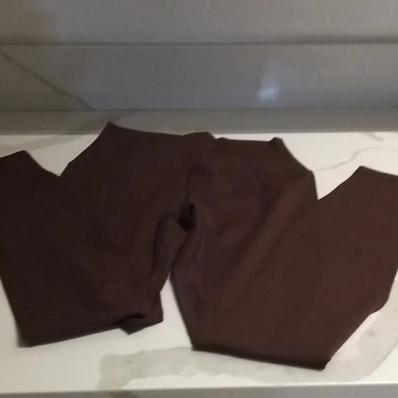 CRZ YOGA Butterluxe Yoga Leggings 28'' - High Waisted Brown Sz M - Picture 6 of 9